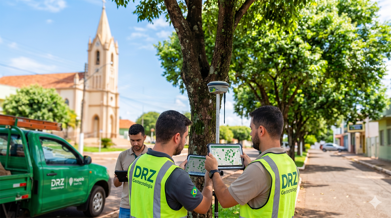 Marialva mapeia 25 mil árvores com tecnologia Smart Arborização