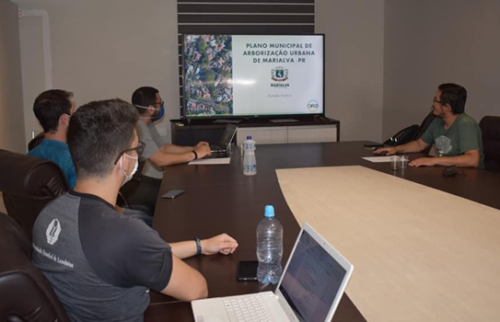 Marialva: Reunião técnica debate Plano de Arborização Urbana